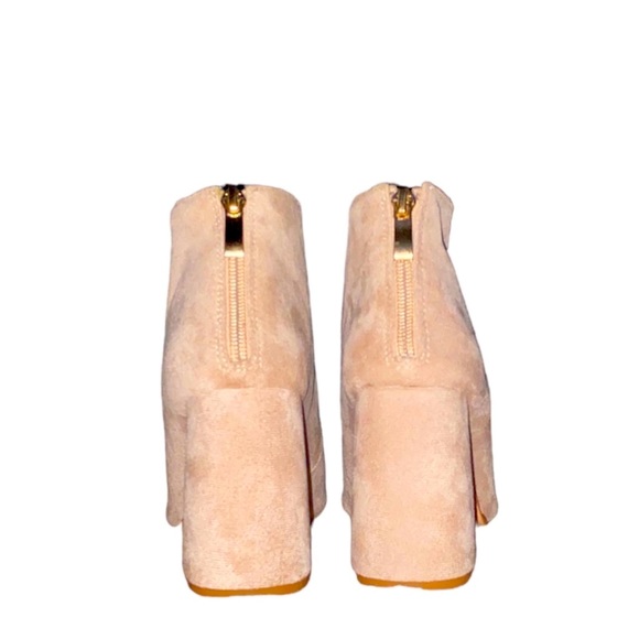 YOKI Jacklyn-49 Open-toe high heeled shoes with crisscrossed chain details - Picture 8 of 12